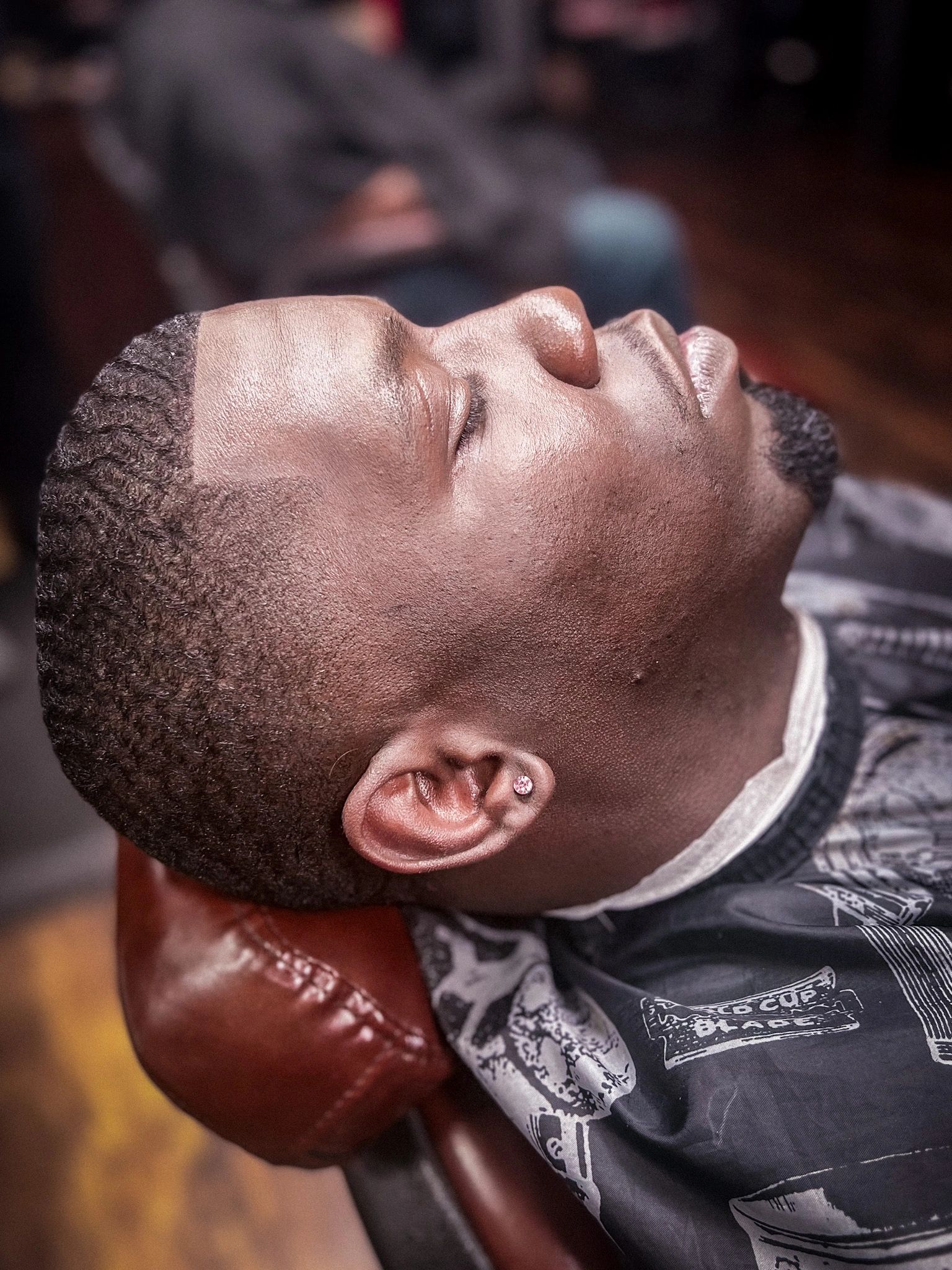 Fade with full beard